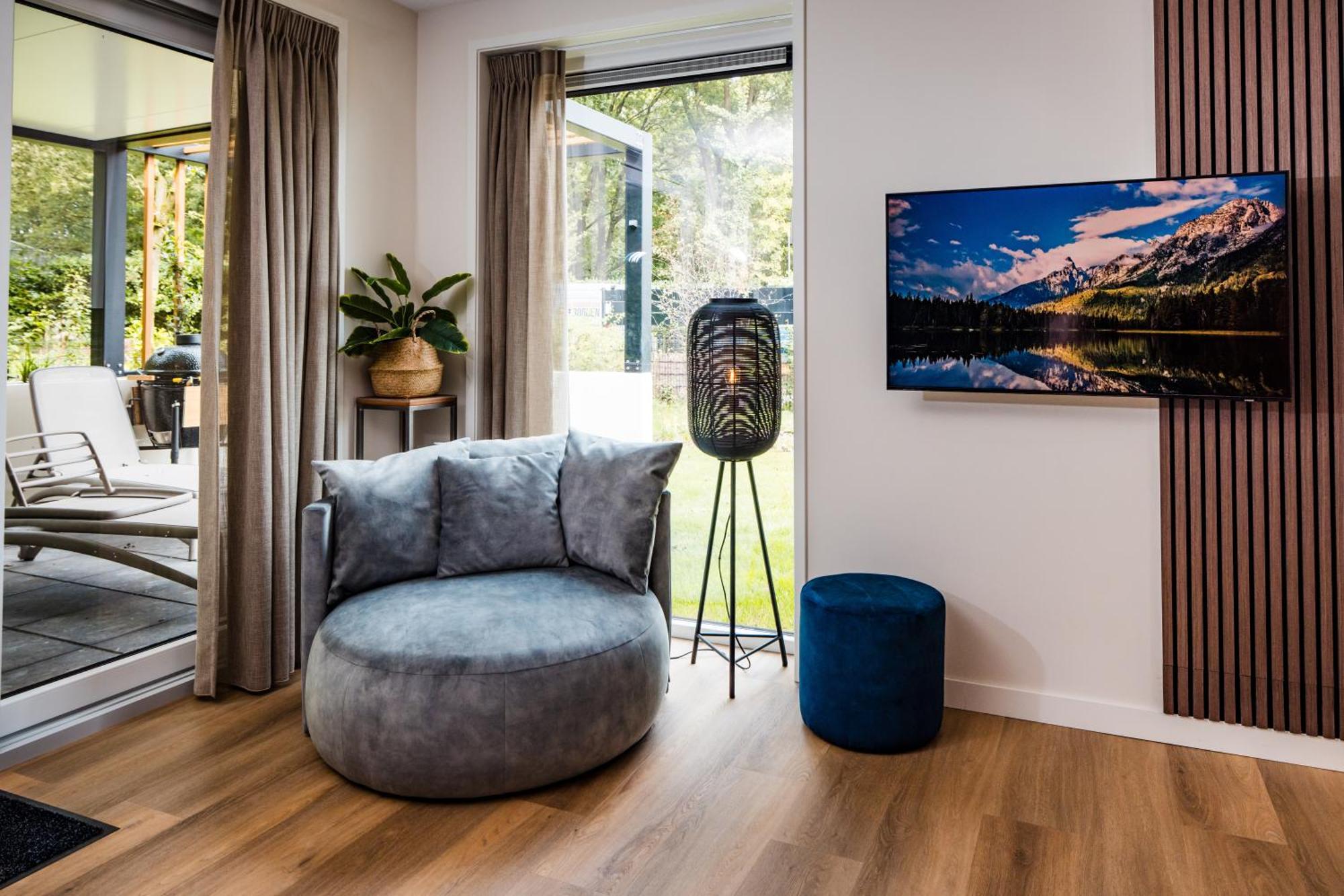 Вилла Recreatiewoning 'Dwergarend' Вортхёйзен Экстерьер фото