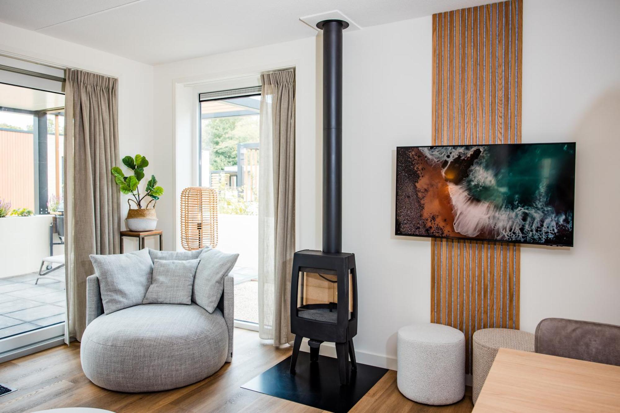 Вилла Recreatiewoning 'Dwergarend' Вортхёйзен Экстерьер фото