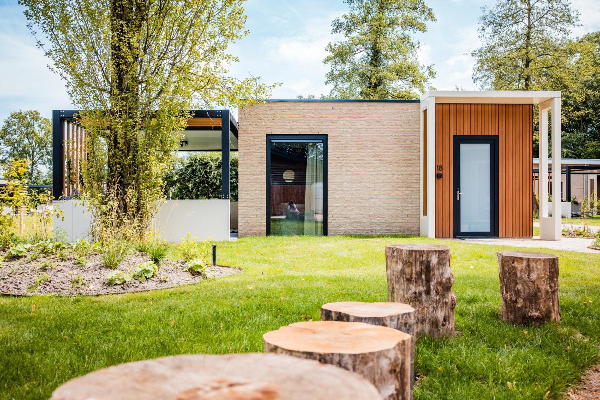 Вилла Recreatiewoning 'Dwergarend' Вортхёйзен Экстерьер фото