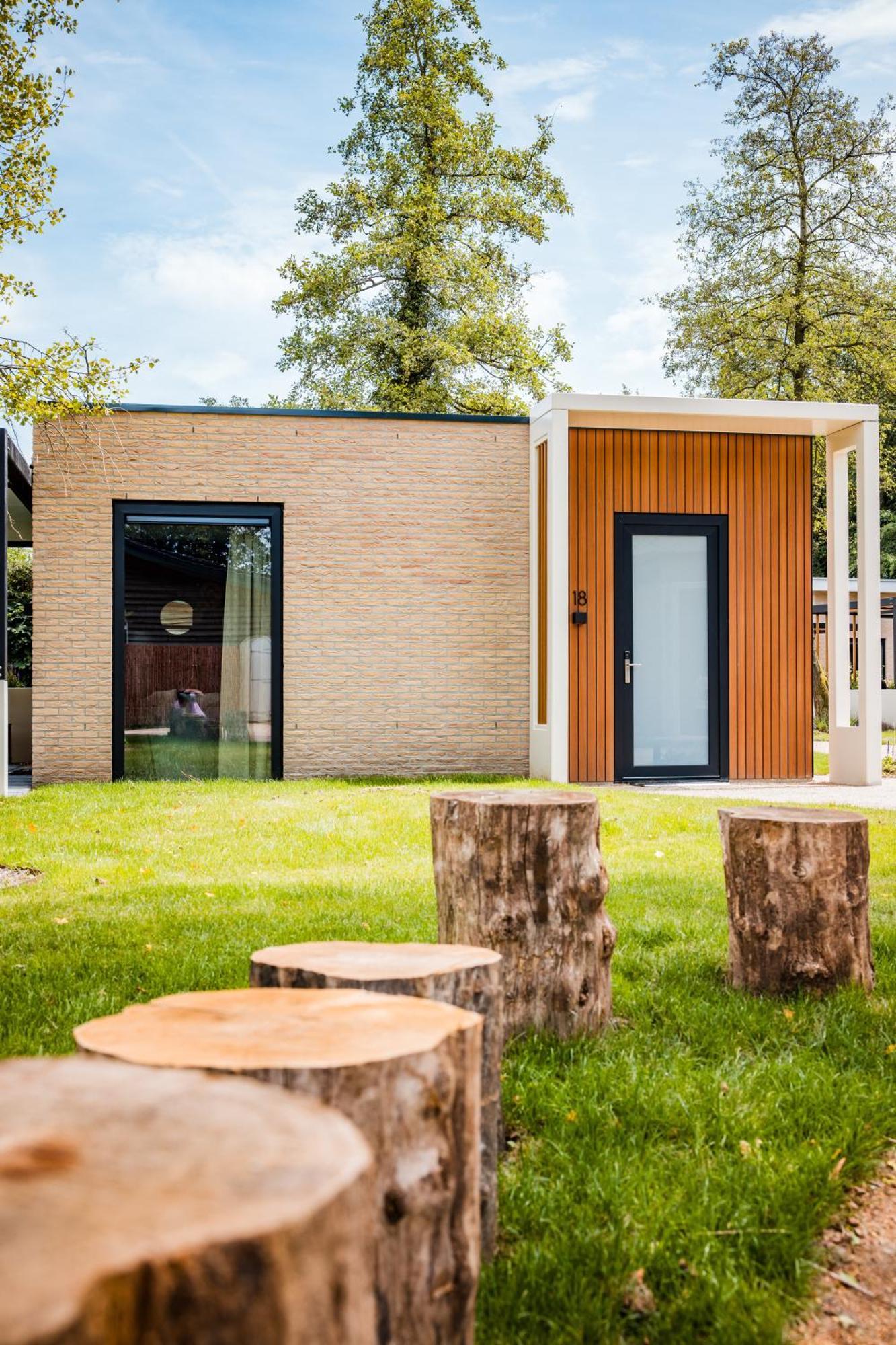 Вилла Recreatiewoning 'Dwergarend' Вортхёйзен Экстерьер фото