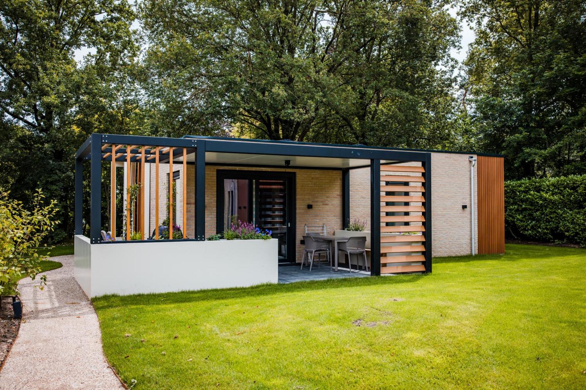 Вилла Recreatiewoning 'Dwergarend' Вортхёйзен Экстерьер фото